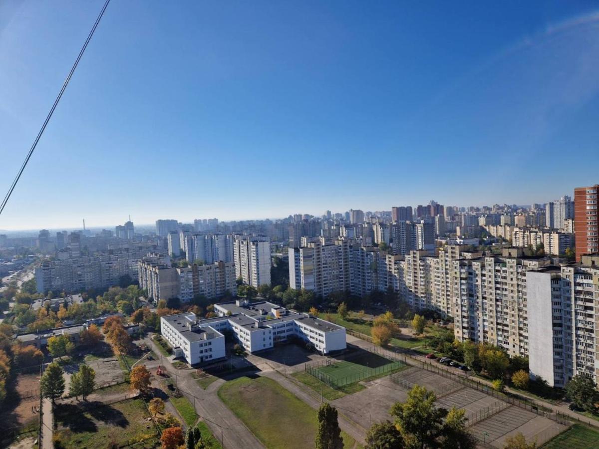 Видовые Апартаменты Kiev Extérieur photo